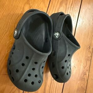 Kids CROCS Classic Black Clogs